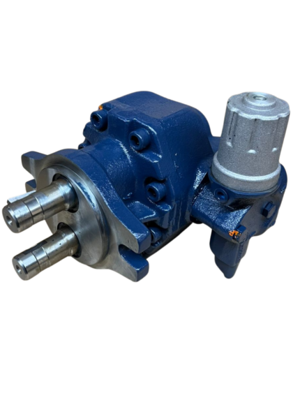 Bomba Hidráulica 1665100N, cardan chavetado 1”, birotacional, 90 cc/rev e 175 bar. Ideal para basculantes 2/3 eixos, com acionamento pneumático 2P/3V para máximo desempenho.